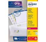 Etiquettes adresses laser 63,5 x 72 mm Avery L7164-100 - Boîte de 1200