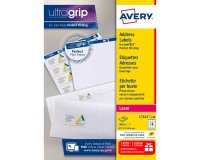 Etiquettes adresses laser 63,5 x 46,6 mm Avery L7161-100 - Boîte de 1800