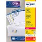 Etiquettes adresses laser 63,5 x 46,6 mm Avery L7161-100 - Boîte de 1800