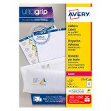 Etiquette adresse laser Avery blanche