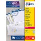Etiquettes adresses laser 38,1 x 21,2 mm Avery L7651-100 - Boîte de 6500