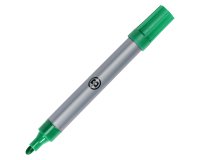 Marqueur permanent Bruneau pointe ogive de 2 à 3 mm vert corps plastique