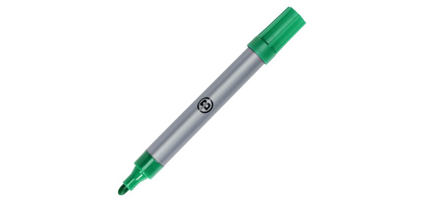 Marqueur permanent Bruneau pointe ogive de 2 à 3 mm corps plastique