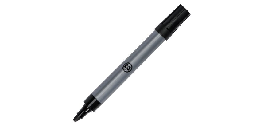 Marqueur permanent Bruneau pointe ogive de 2 à 3 mm corps plastique