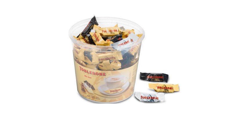 Mini Toblerone 6 g - Boîte de 113