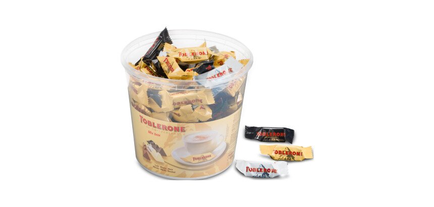 Mini Toblerone 6 g - Boîte de 113