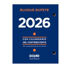 Bloc bufete castellano