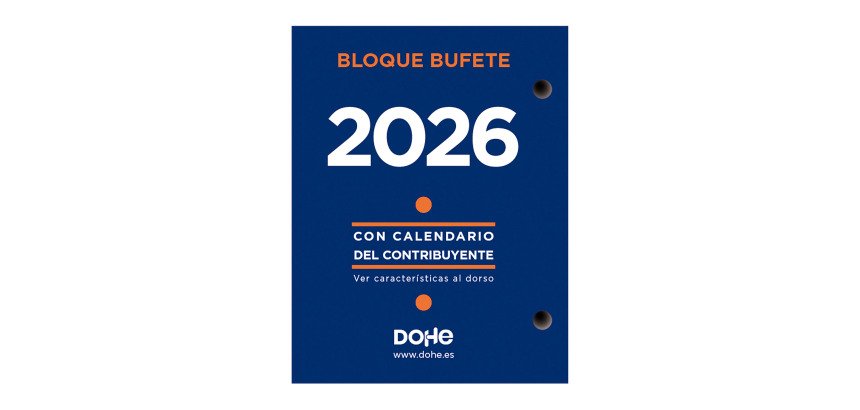 Bloc bufete castellano