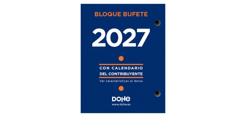 Bloc bufete castellano año 2027