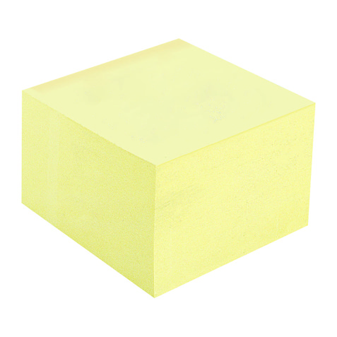 Bloc cube jaune Post-it 76 x 76 mm - bloc de 450 feuilles