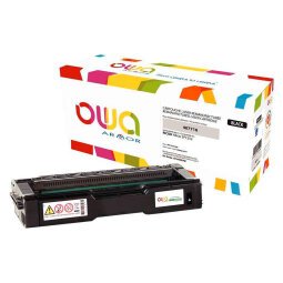 Toner Owa compatible Ricoh 407716 noir pour imprimante laser