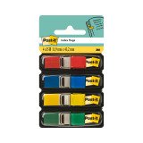 4 Verteiler von 35 Lesezeichen Post-it Breite 12,7 mm - sortierte Farben