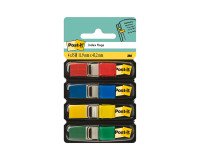 Set 4 dispensers 35 bookmarks 12.7 mm, assorted pastel colours
