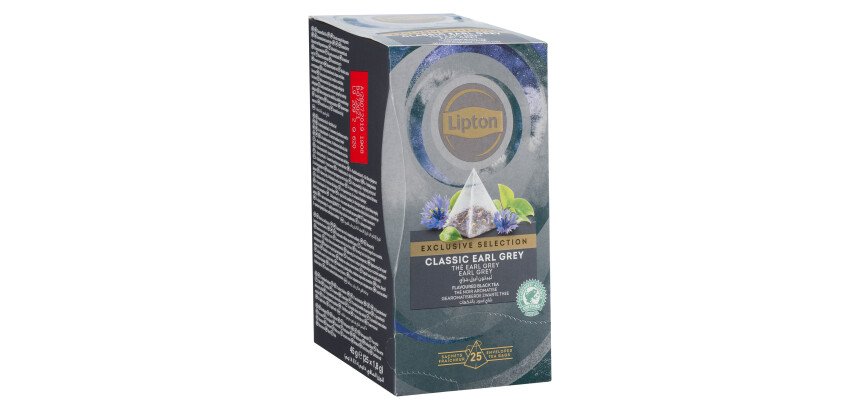 Thé Earl Grey Lipton Pyramid - Boîte de 25 sachets