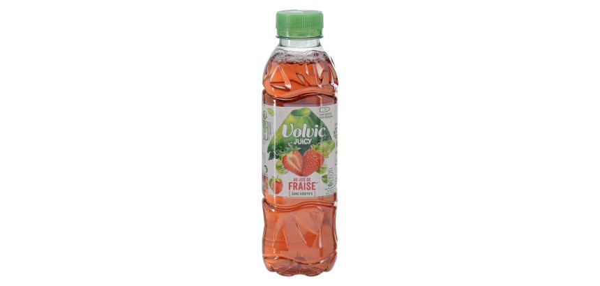 Eau Volvic Juicy fraise 50 cl - 24 bouteilles