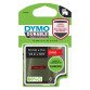 Rubans Dymo D1 12 mm Durable rouge écriture blanche