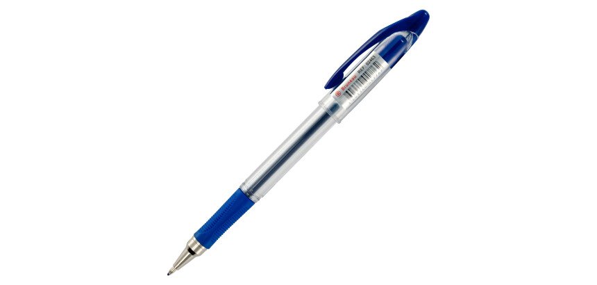 Balpen met gelinkt - dop - punt 0,7 mm - gemiddelde lijn
