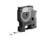 Rubans Dymo D1 12 mm Durable blanc écriture noire