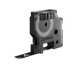 Rubans Dymo D1 12 mm Durable noir écriture blanche