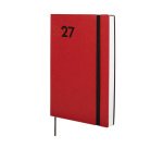 Agenda 140x204 1 Día Página Dynamic Mara Finocam Rojo Español