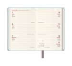Agenda Lisboa semana vista bolsillo 8,5 x 13 cm verde