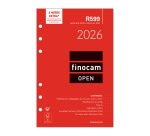 Recambio anual 500 117x181 Semana Vista Vertical Open R599 Finocam Español