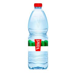 Eau minérale Vittel 1 L - 15 bouteilles