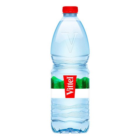 Eau minérale Vittel 1 L - 15 bouteilles