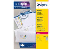 Etiquettes adresses laser 38,1 x 21,2 mm Avery L7651-100 - Boîte de 1625