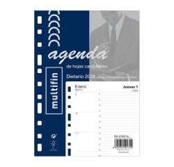 Recambio anual 3002 155x215 1 Día Página Multifin Finocam Español