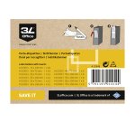 Porte-étiquettes adhésif 62 x 150 mm - Boîte de 60