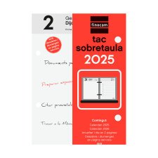 Taco sobremesa 85x120 1 Día en 2 Páginas Finocam Catalán