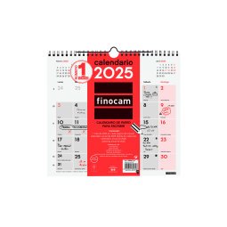 Calendario Pared M 265x245 Mes Vista Escribir Finocam