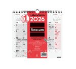 Calendario Pared M 265x245 Mes Vista Escribir Finocam