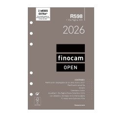 Recambio anual 500 117x181 1 Día Página Open R598 Finocam Español