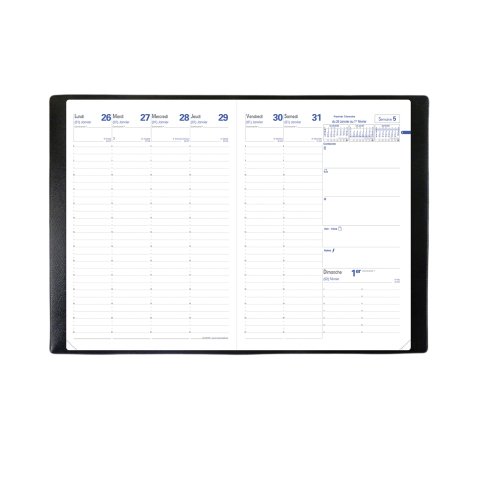 Agenda Quo Vadis EU semainier - Année scolaire 2025/2026 - 21 x 29,7 cm