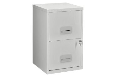 Classeur monobloc 2 tiroirs Budget