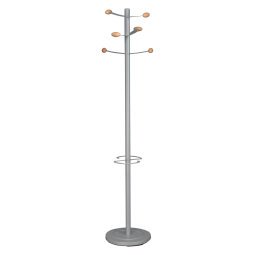 Coat rack Capani metal/wood 