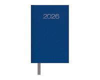 Agenda Lisboa semana vista bolsillo 8,5 x 13 cm azul