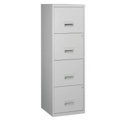 Archivador metálico Budget 4 cajones Gris