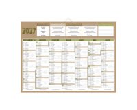 Calendrier semestriel mural 2027 - Natura - 40,5 x 55 cm