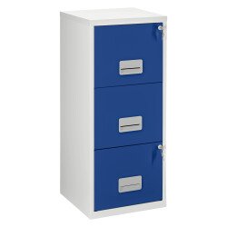 Monobloc 3-drawer Budget Filing Cabinet