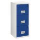 Monobloc 3-drawer budget file cabinet.