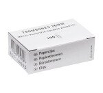 Trombones 28 mm couleurs assorties - Boîte de 100