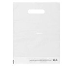 Sacs boutique poignées plates 50 microns - 100 sacs