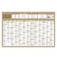 Calendrier annuel mural année 2026 - natura - 43 x 65 cm