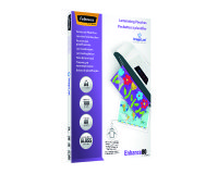Paquete de 100 fundas de plastificación térmica A4 80 micras Fellowes Glossy