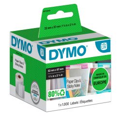 Rollo de etiquetas Dymo 11354  LW "multiusos" 57 x 32 mm rollo de 1000