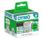 Etiquettes 57 x 32 mm Dymo - Rouleau de 1000