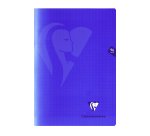 Cahier piqué Clairefontaine Mimesys - A4 21 x 29,7 cm - grands carreaux - 96 pages